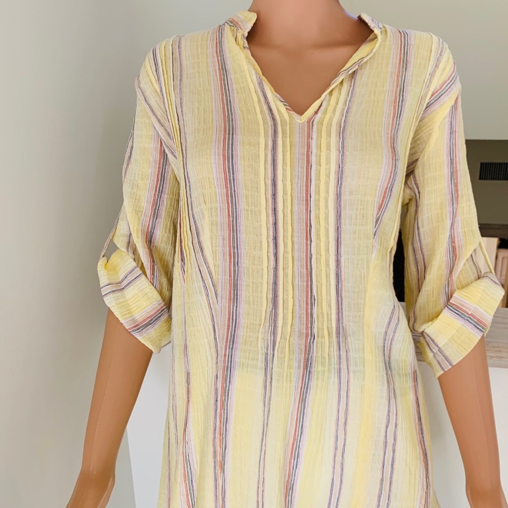 Multiple Striped Pure Amici Blouse. - image 1